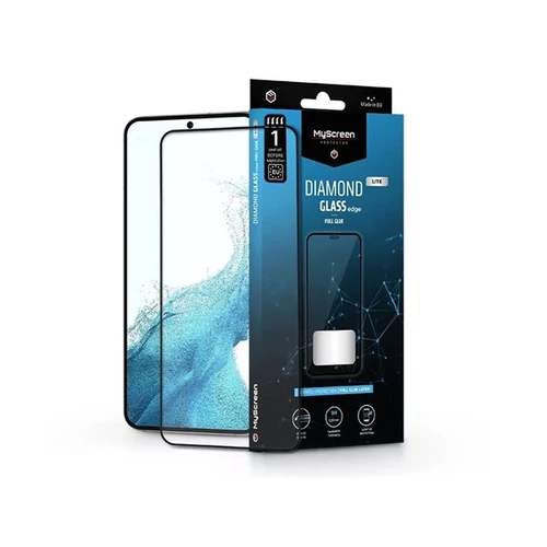 MSP LA-2211 Galaxy S22+ 5G Diaomind Glass Lite Edge 2.5D edzett üveg kijelzővédő fólia