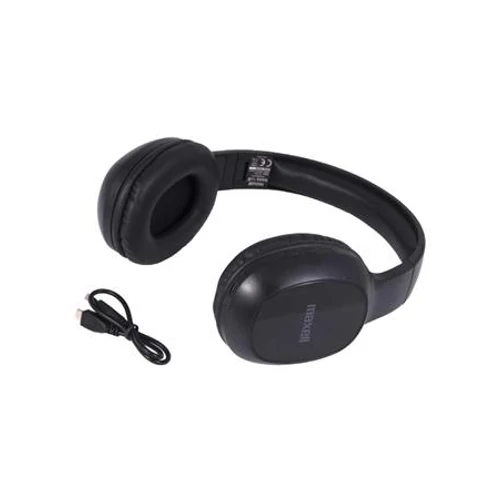 Fejhallgató, vezeték nélküli, Bluetooth 5.1, mikrofonnal, MAXELL 