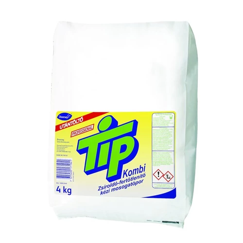 Mosogatópor, utántöltő, fertőtlenítő, 4 kg, TIP "Kombi professional"