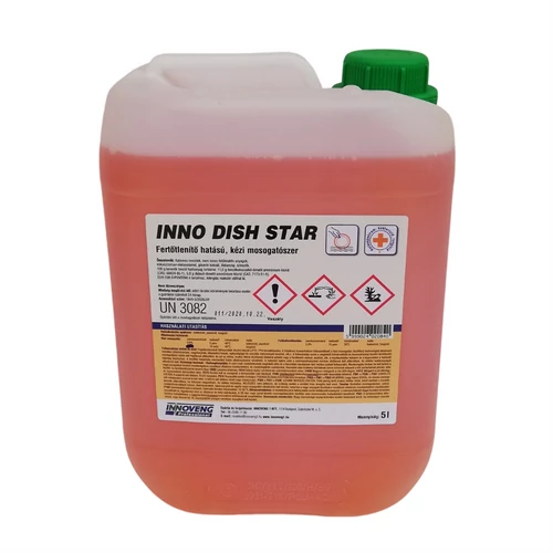 Mosogatószer 5000 ml., kézi, fertőtlenítő hatással Inno-Dish Star