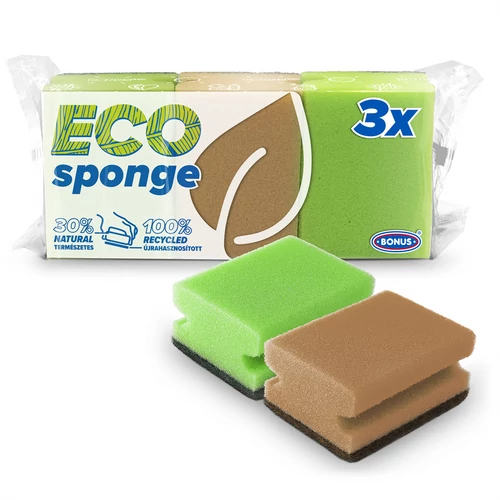 Mosogató szivacs 3 db/csomag, formázott B019 Bonus