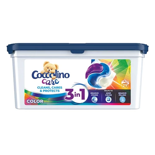 Mosókapszula, 29 db, COCCOLINO "Care Color"
