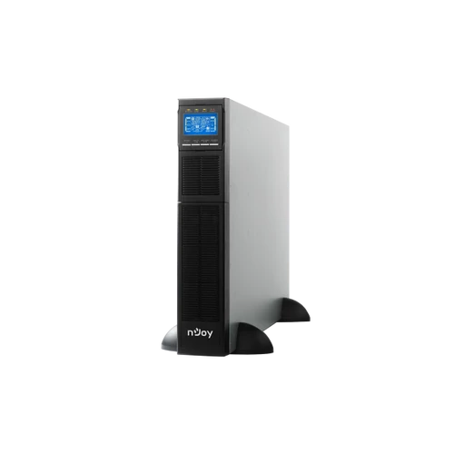 NJOY Szünetmentes 10000VA - Balder 10000 (On-line, RS232, USB, szoftver, LCD kijelző, 3U rack)
