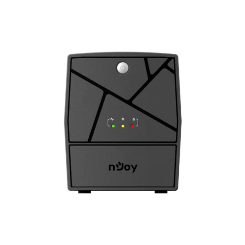 NJOY Szünetmentes 1000VA - Keen 1000 USB (4 Schuko, line-interaktív, USB menedzsment, RJ11/45 vonalvédelem, fekete)
