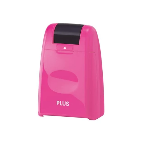 Bélyegző roller PLUS adatvédelmi szöveget titkosító 26 mm x 50 m pink