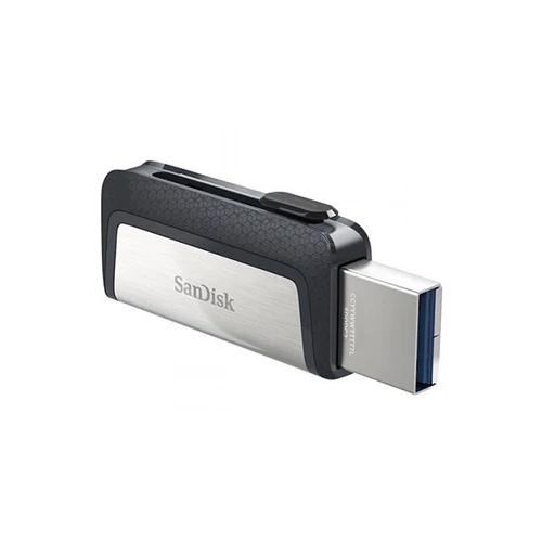 Sandisk 256GB USB3.0/Type-C Dual Drive Fekete-Ezüst (139778) pendrive
