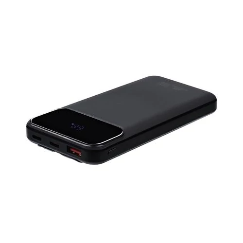 Power bank, beépített kábellel, 10.000mAh, RIVACASE 