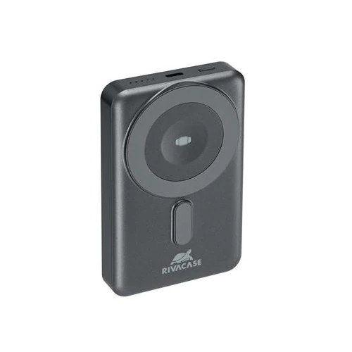 Power bank, mágneses (vezeték nélküli), 10.000mAh, RIVACASE 