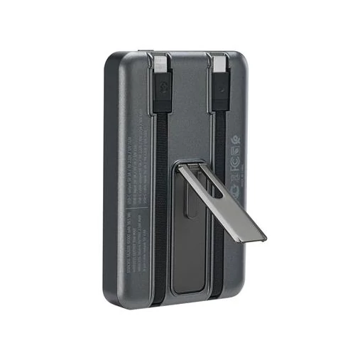 Power bank, mágneses (vezeték nélküli), 10.000mAh, RIVACASE 