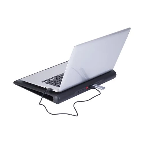 Notebook állvány, hűtőventilátorral, 17,3