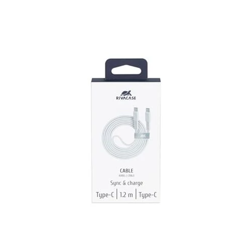 USB kábel, USB-C - USB-C, 1,2 m, RIVACASE 