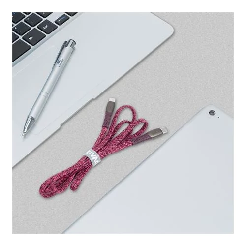 USB kábel, USB-C - USB-C, 1,2 m, RIVACASE 