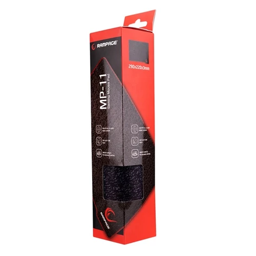 Rampage MP-11 Egérpad Black/Red