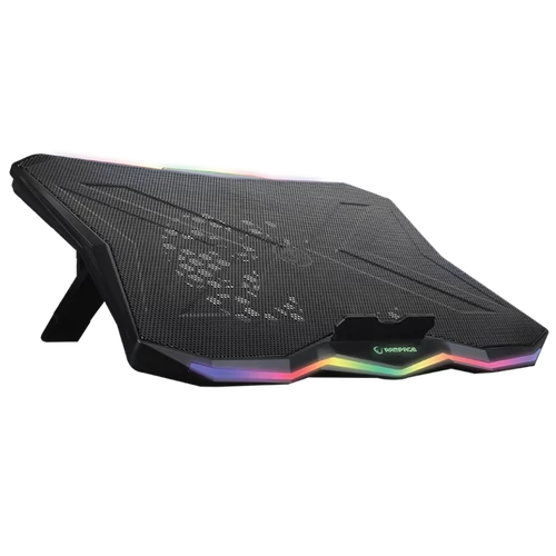 Rampage AD-RC8 Showy RGB Notebook cooler Black