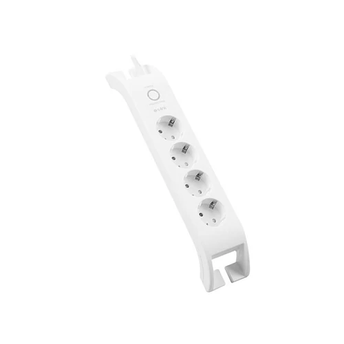 S-Link túlfeszültségvédő - SPG3040 (4 aljzat, max.3680 Watt, 900 Joule, fehér)