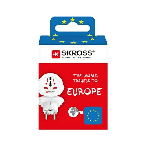 SKROSS 1.500211-E World to Europe - csatlakozó átalakító európába utazóknak