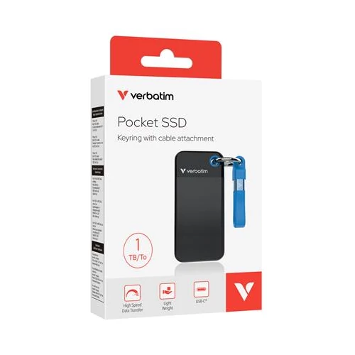 SSD (külső memória) 1TB, USB 3.2 Gen2, VERBATIM 