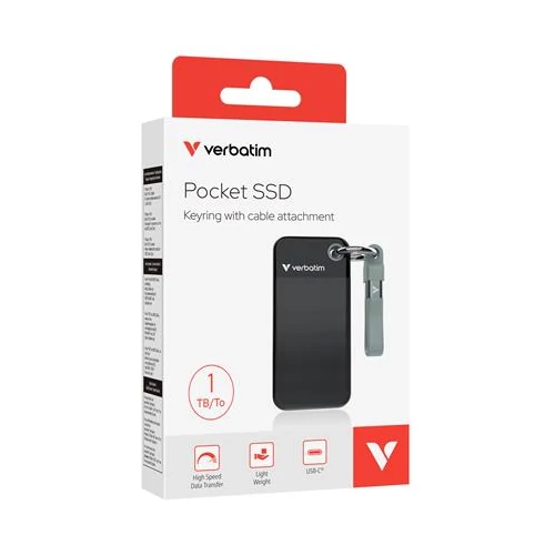 SSD (külső memória) 1TB, USB 3.2 Gen2, VERBATIM 