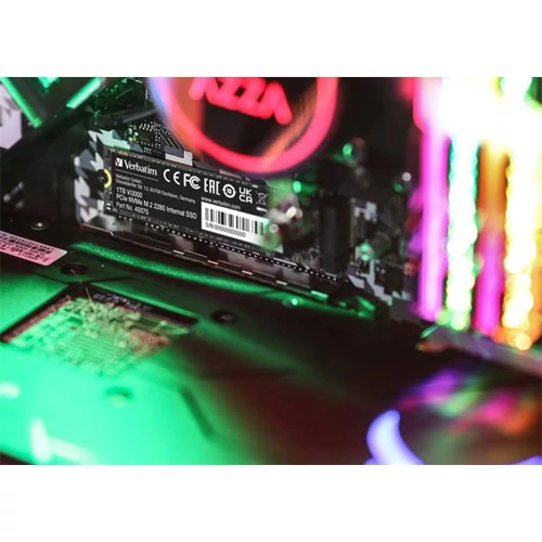 Verbatim 49375 Vi3000 1TB Internal PCIe NVMe M.2 fekete SSD