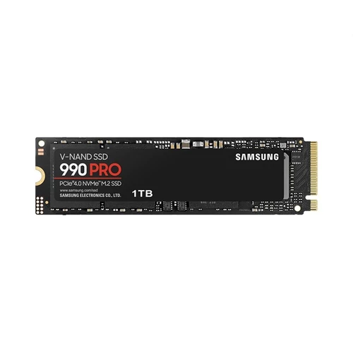 Samsung SSD 1TB - MZ-V9P1T0BW (990 PRO hűtőbordákkal, PCIe 4.0, NVMe 2.0, 1TB)