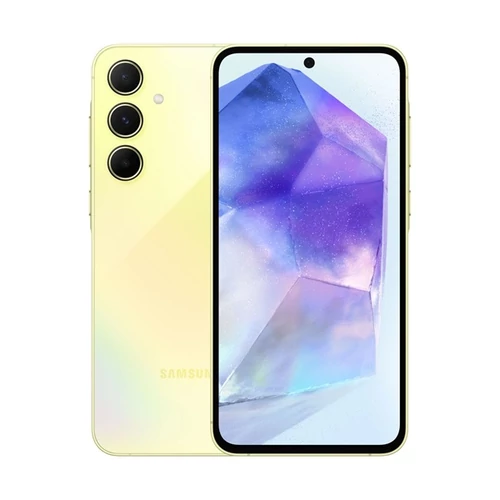SAMSUNG Okostelefon - Galaxy A55 5G, Király sárga,128 GB