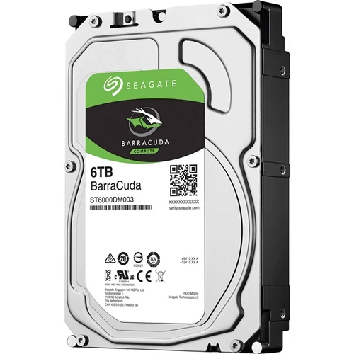 Seagate Barracuda 3,5" 6000GB belső SATA III 5400RPM 256MB winchester