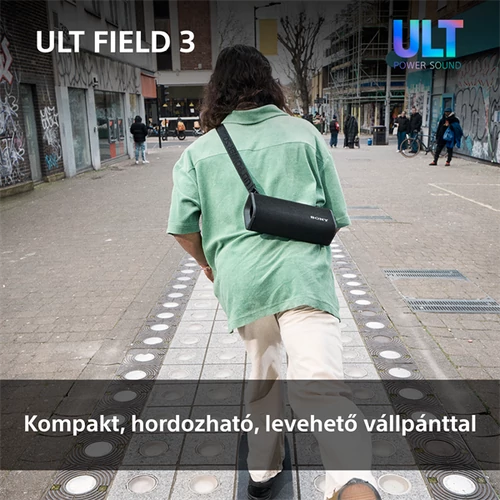 Sony ULT Field 3 szürke Bluetooth hangszoró