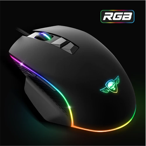 Spirit of Gamer PRO-M1 8000DPI fekete gamer egér