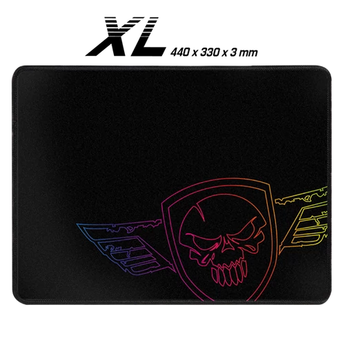 Spirit of Gamer Darkskull King Size fekete egérpad