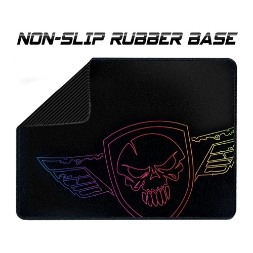 Spirit of Gamer Darkskull M fekete gamer egérpad