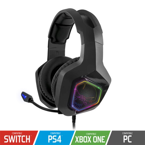 Spirit of Gamer ELITE H50 RGB fekete gamer headset