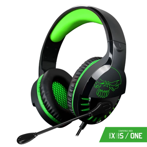 Spirit of Gamer PRO-H3 Xbox One/Series X/S zöld gamer headset