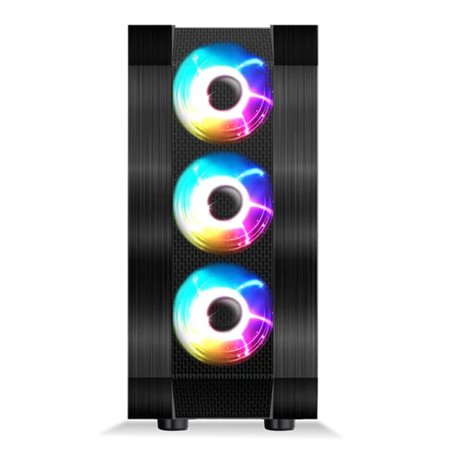 Spirit of Gamer Rogue VI RGB fekete ablakos táp nélküli ATX ház