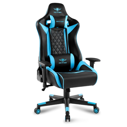 Spirit Of Gamer Crusader Gaming Chair Black/Blue