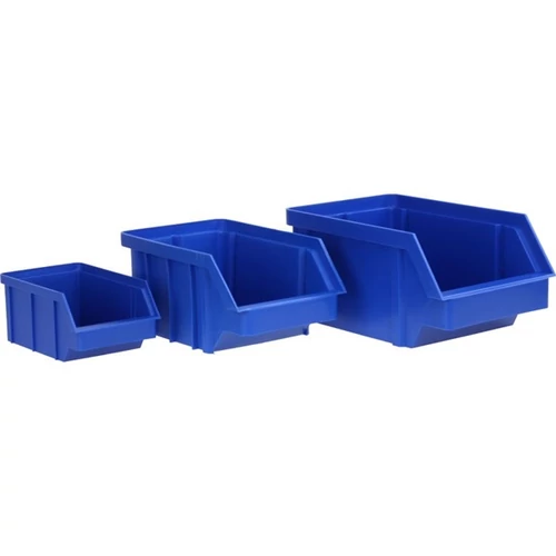 Stalflex BIN-S-B kék színű kis méretű tárolódoboz