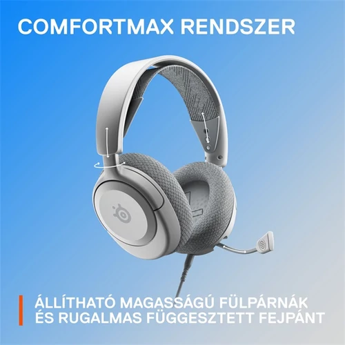 Steelseries Arctis Nova 1P Headset White