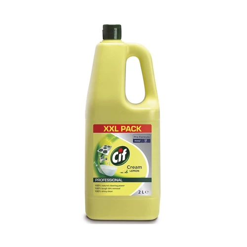 Súrolószer, 2 l, CIF "Cream", citrom illat