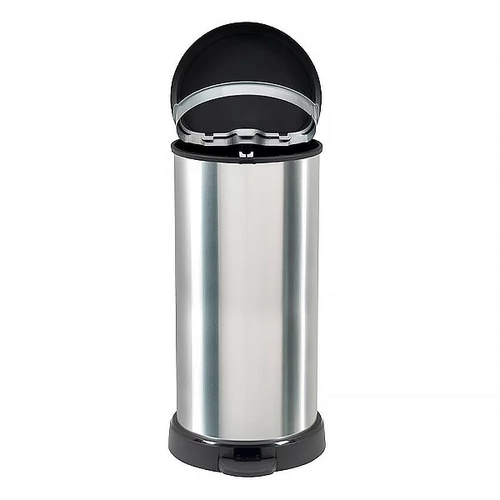 Pedálos szemetes, fémhatású, 40 l, CURVER