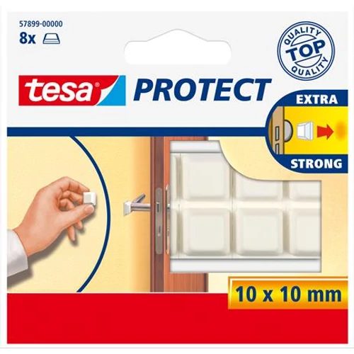 Védőütköző, TESA, "Protect®", fehér, 8db/cs