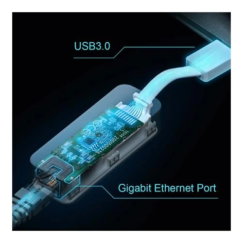 USB ethernet átalakító, USB 3.0, TP-Link 