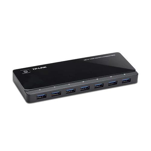 USB elosztó-HUB, 7 port, USB 3.0, 5 Gbps, TP-LINK 