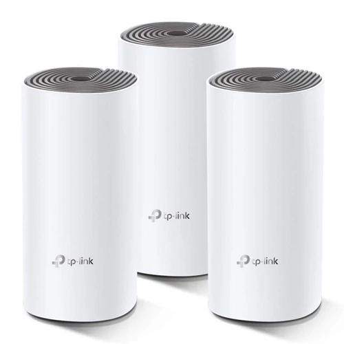 TP-Link DECO E4 AC1200 Whole-home Mesh Dual Band 802.11ac vezeték nélküli rendszer (3db-os)