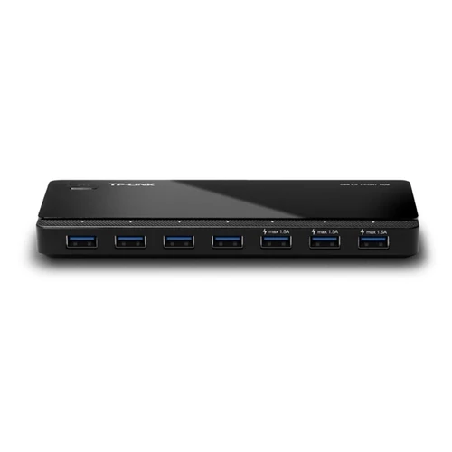 USB elosztó-HUB, 7 port, USB 3.0, 5Gbps, TP-LINK "UH700"