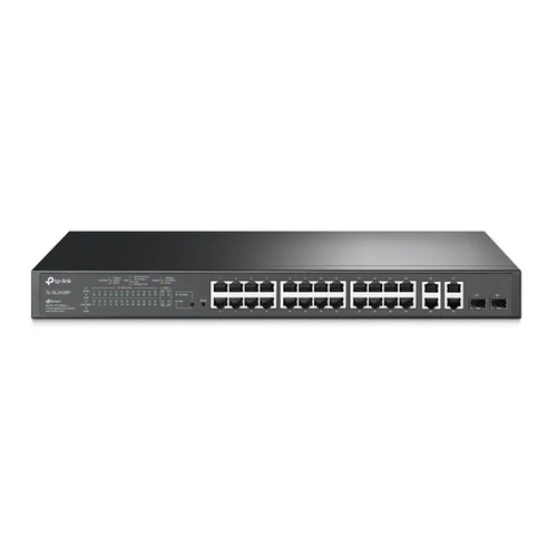 TP-Link TL-SL2428P 24-Port 10/100Mbps + 4-Port Gigabit Smart PoE+ Switch
