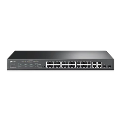TP-Link TL-SL2428P 24-Port 10/100Mbps + 4-Port Gigabit Smart PoE+ Switch