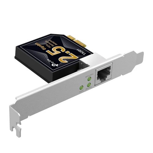 TP-Link Hálózati adapter - TX201 (PCI-E 2.1; 2,5Gbps; 1xRJ45)