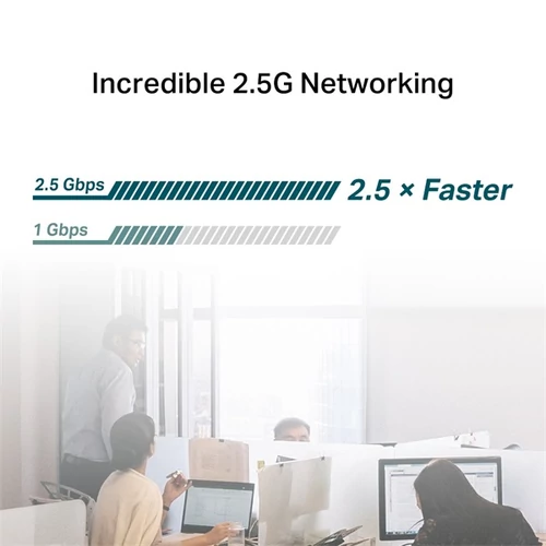 TP-Link Hálózati adapter - TX201 (PCI-E 2.1; 2,5Gbps; 1xRJ45)