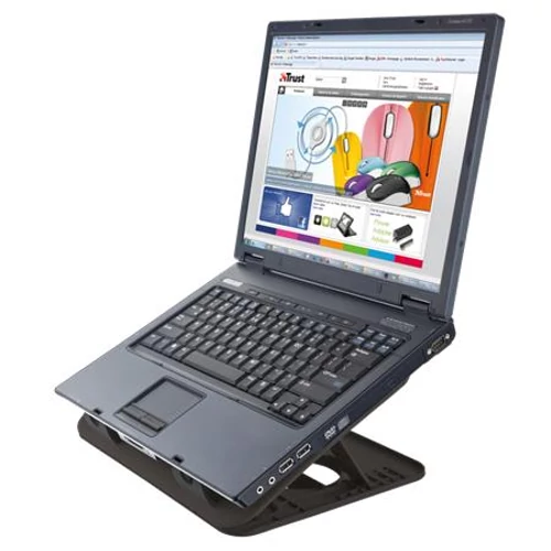 Notebook állvány, ventilátorral, USB, TRUST 