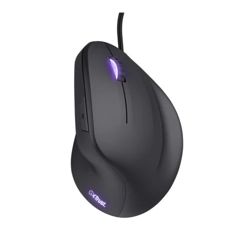 Trust GXT 144 Rexx Vertical fekete gamer egér