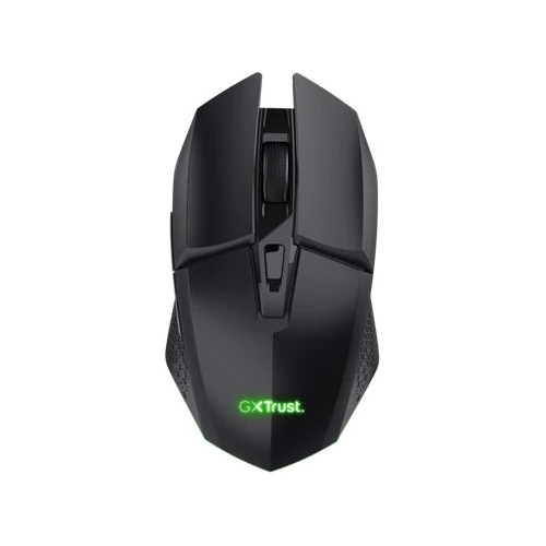 Trust Egér Gamer Vezeték nélküli - GXT110 Felox (Optikai érzékelő; 800-4800DPI; 6 gomb; LED; Akkumulátor; fekete)